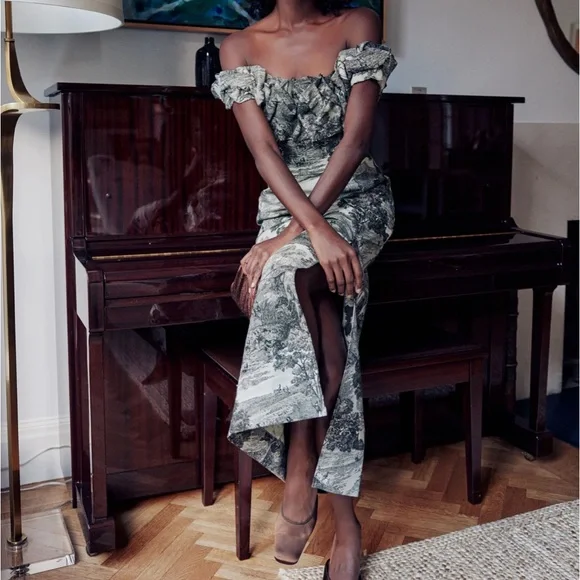 Middleburg Toile Suze Dress